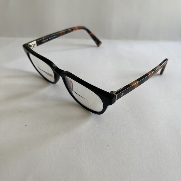 Modo Eyeglasses Mod MC44 SBLK Japan Handmade Frames Only Black 49-18-140 - Picture 3 of 6